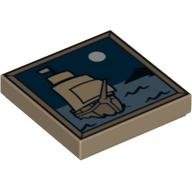 FLAT TILE 2X2 'NO. 197'