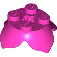 PLATE 2X2,2/3 W/KRYDSHUL& CROWN LEAF