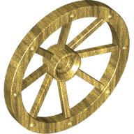 WHEEL WITH SPOKES Ø33.8