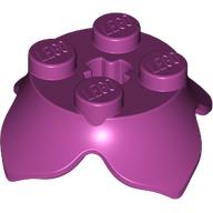 PLATE 2X2,2/3 W/KRYDSHUL& CROWN LEAF