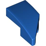 LEFT PLATE 1X2, W/ BOW, 45 DEG. CUT