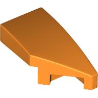 RIGHT PLATE 1X2, W/ BOW, 45 DEG. CUT