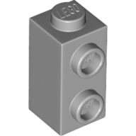 BRICK 1X1X1 2/3, W/ VERT. KNOBS