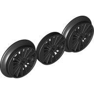 3 TRAIN WHEEL Ø30 M+U FLANGE