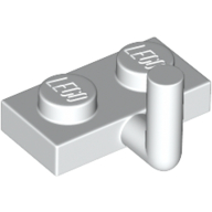 PLATE 1X2 W. VERTICAL SCHAFT