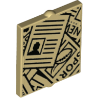 GLASS FOR FRAME 1X2X2. NO. 7