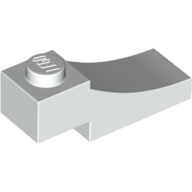 BRICK 1X3,OUTSIDE HALF ARCH,W/ CUTOUT