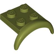 MUDGUARD,2 1/2X3X1 1/3 KNOB,TUBE,NO. 1