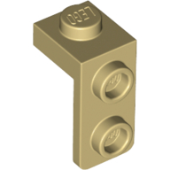 PLATE 1X1, W/ 1.5 PLATE 1X2, DOWNWARDS