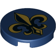 FLAT TILE 2X2, ROUND, NO. 1234