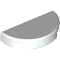 TILE 1X2, W/ 1/2 CIRCLE