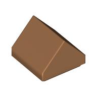ROOF TILE 1X1, DEG. 45, W/O KNOBS