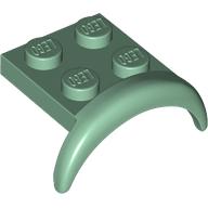 MUDGUARD,2 1/2X3X1 1/3 KNOB,TUBE,NO. 1