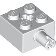 BRICK 2X2 W. SNAP AND CROSS