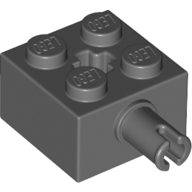 BRICK 2X2 W. SNAP AND CROSS