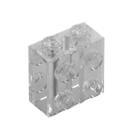 BRICK 1X2X2, W/ 8 KNOBS