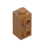 BRICK 1X1X1 2/3, W/ VERT. KNOBS