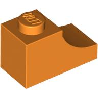 BRICK 1X2, OUTSIDE HALF ARCH, NO. 1