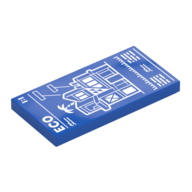 FLAT TILE 2X4, NO. 311