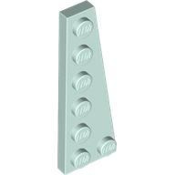 RIGHT PLATE, 2X6, DEG. 9