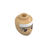 MINI DOLL, HEAD, NO. 384