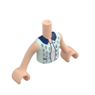 TORSO, GIRL, W/ ARM, NO. 502