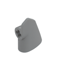 RIGHT BASE PLATE 2X3, W/ CROSS HOLE