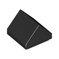 ROOF TILE 1X1, DEG. 45, W/O KNOBS
