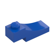 BRICK 1X3,OUTSIDE HALF ARCH,W/ CUTOUT