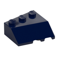 LEFT ROOF TILE 3X3, DEG. 45/18/45