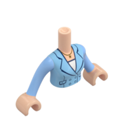 TORSO, WOMAN, W/ ARM, NO. 128