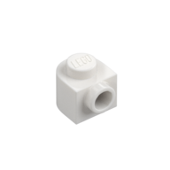 PLATE 1X1X2/3, W/ 1 KNOB, ROUNDED