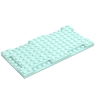 PLATE 8X16X2/3, W/ 6 CUT OUT, NO. 2