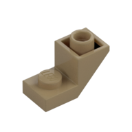 ROOF TILE 1X2, INVERTED, DEG. 45, W/ CUT