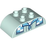 BRICK 2X4, W/ BOWS, NO. 33