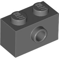 BRICK 1X2 W/ 1 KNOB