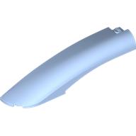 LEFT SHELL 2X10X2, OUTSIDE BOW, W/ CUT