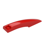 LEFT SHELL 2X10X2, OUTSIDE BOW, W/ CUT